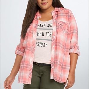 PLAID CAMP SHIRT
